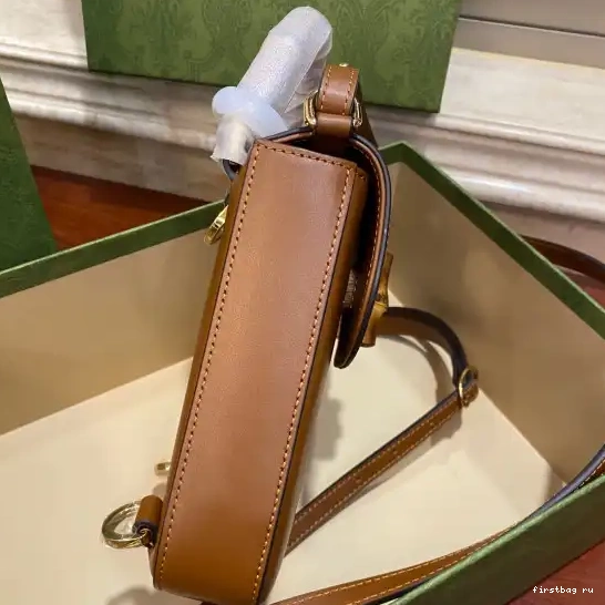 First bag ru handbag Gucci mini Bamboo 0603